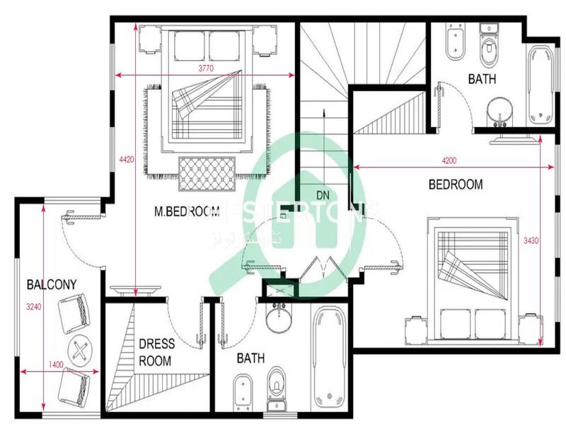 Image of Villa - 2 Bedrooms - 3 Bathrooms for Sale in The Springs-Dubai-United Arab Emirates, Image 31