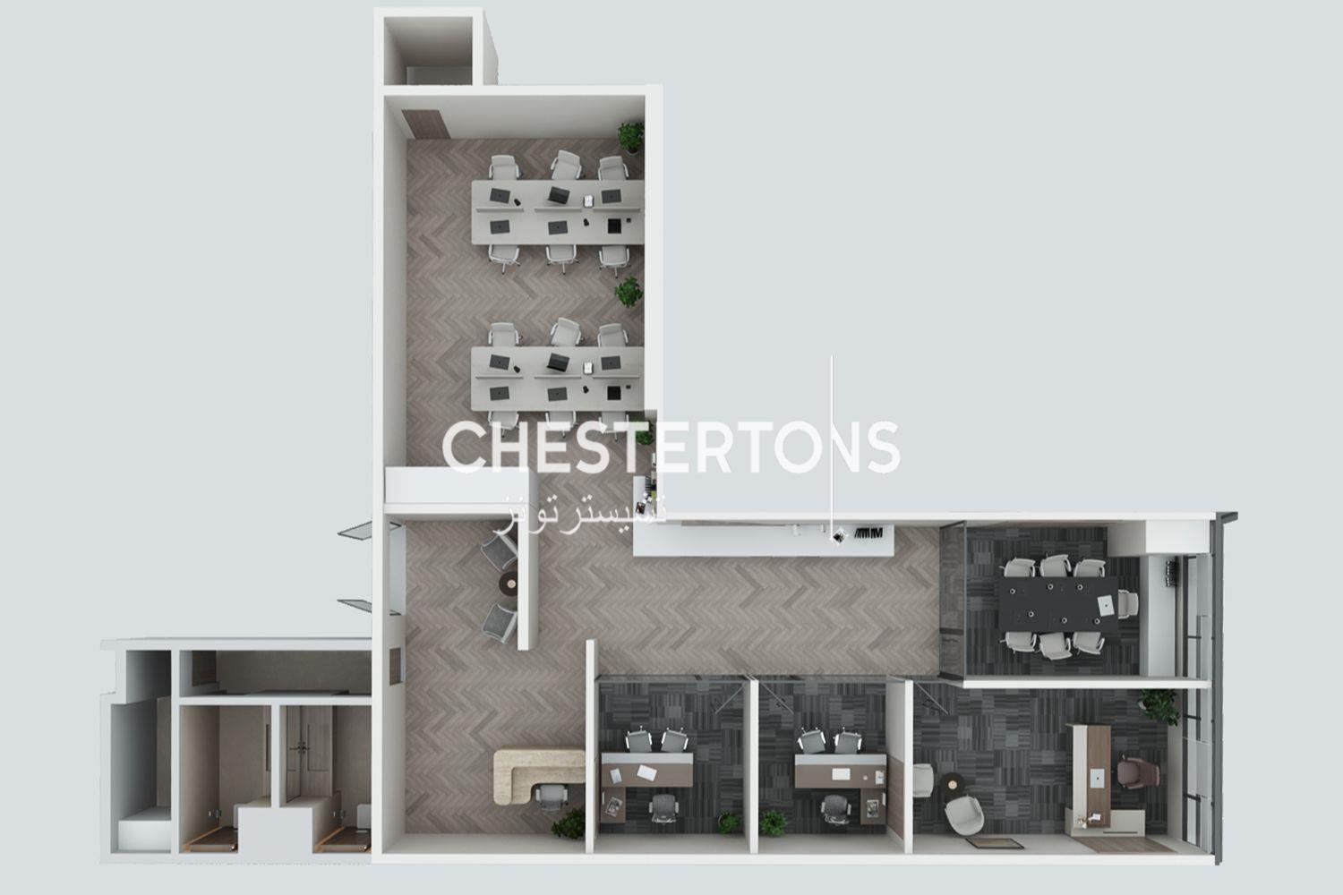 Image of Office - 2 Bathrooms for Rental in DIFC-Dubai-United Arab Emirates, Image 11