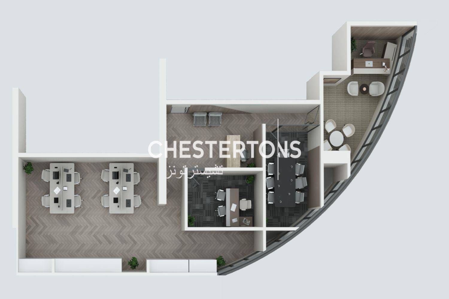 Image of Office - 2 Bathrooms for Rental in DIFC-Dubai-United Arab Emirates, Image 11