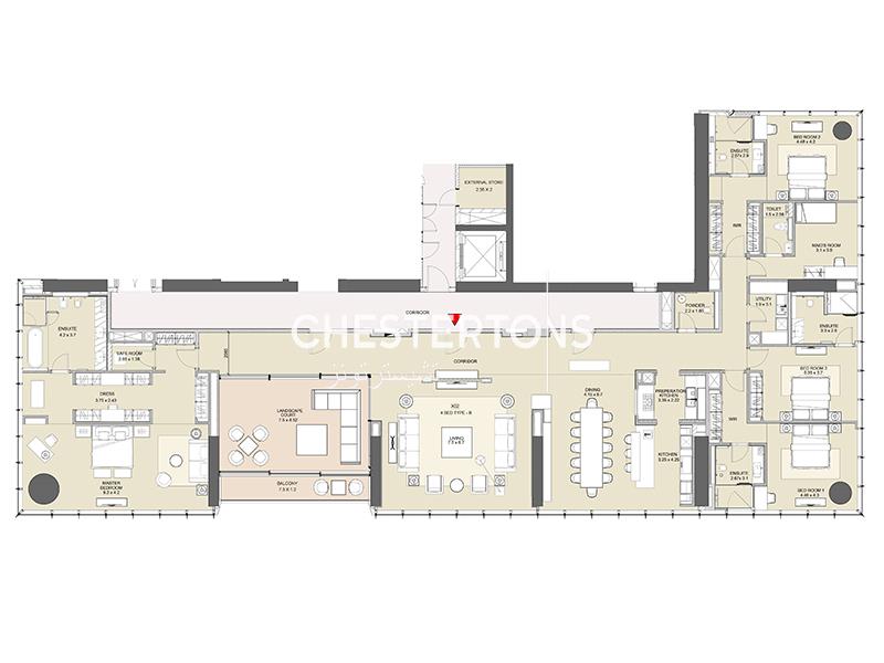 Image of Apartment - 4 Bedrooms - 6 Bathrooms for Rental in Dubai Internet City-Dubai-United Arab Emirates, Image 29